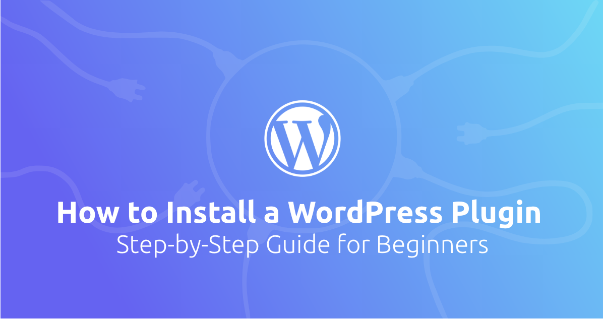 WP plugin installation banner