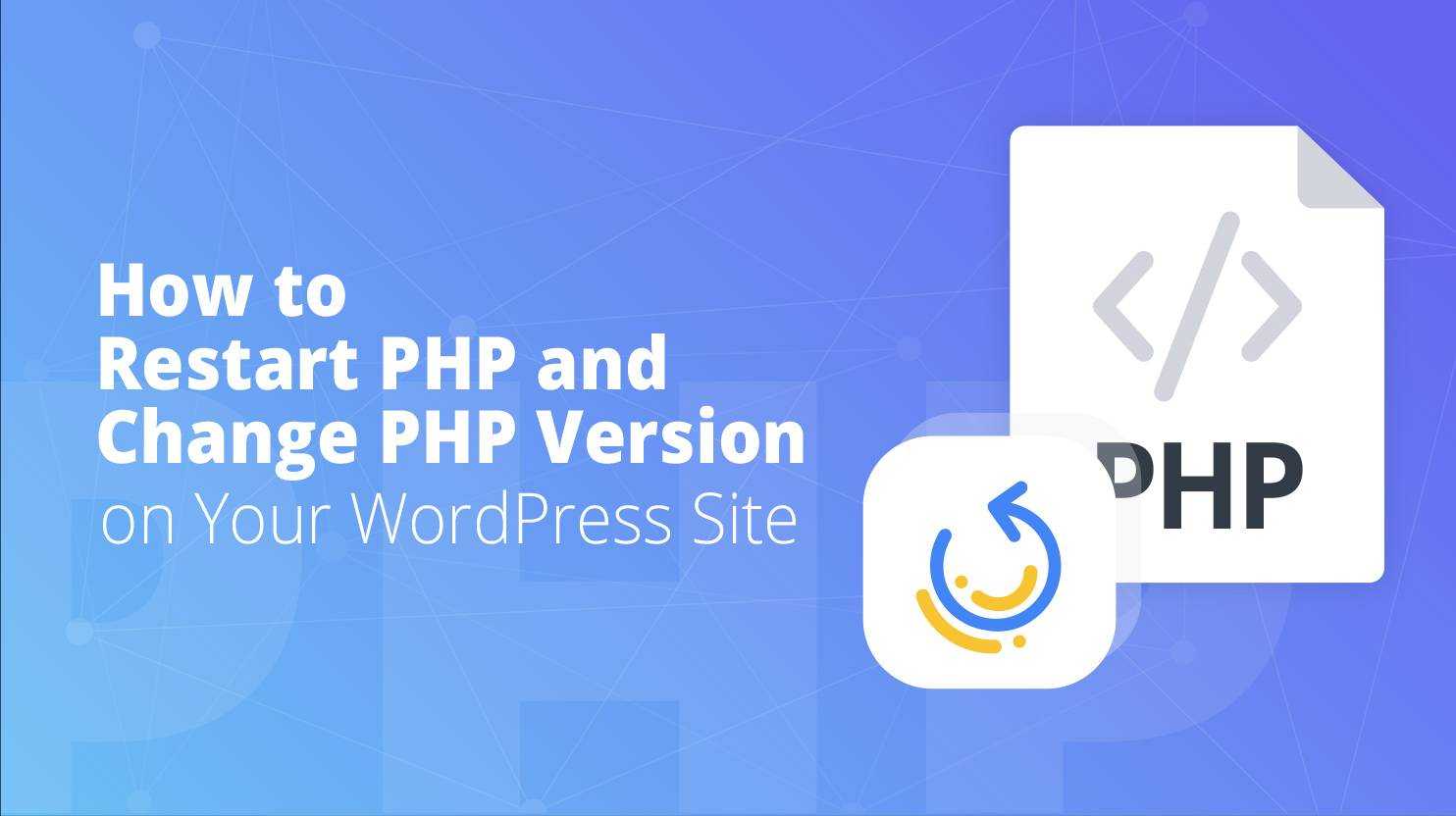 how to restart php